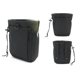 Spot wholesale Outdoor 3-5L Storage Camouflage Molle Dump Drop Pouch Recycle Waist Pack Ammo Bags Hunting Accessories Bag Pouches