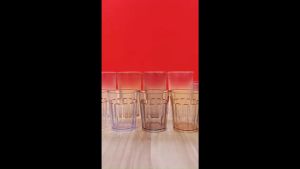 Smart Kitchen Colored Tall Acrylic Tumbler 360ml Drinking tumbler blue black gold yellow white clear tumbler plastic drinking ware