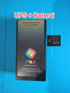 UPS Mini Adjustable Output 4V - 28V Wifi Modem Router CCTV HTB Bor Mini Terus menyala walaupun PLN / Listrik Mati Tersedia Charger Adaptor 5V 9V 12V 2A Baterai 18650 Powerbank