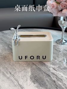 ห้องครัวสร้างสรรค์กล่องกระดาษทิชชูกระต่ายน่ารักตกแต่งเดสก์ท็อปกล่องลิ้นชักสำหรับห้องครัวห้องน้ำห้องนั่งเล่นห้องนอน