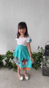 Two Mix - Baju Anak Perempuan - Dress Anak Fashion 1-12 Tahun 4212