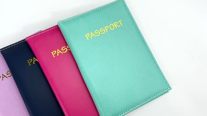 Multi-Function Travel Passport Holder PU Leather Wallet Card Organizer for ID Credit Card SIM