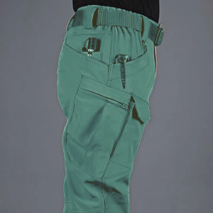 Mens Spring Autumn Cargo Elastic Outdoor Pants Trekking Hiking Camping Climbing Trainning Sports Cycling S-5XL Outdoor Trousers