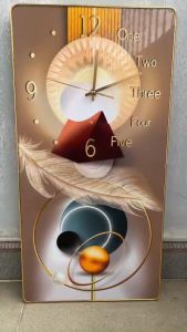 ( Tặng kèm đinh ba chân + Pin ) Tranh Đồng Hồ Treo Tường Tráng Gương Phong Cách Hiện Đại GAM 228