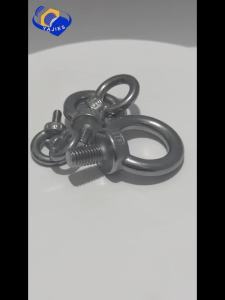 304 Stainless Steel Eye Bolt M4 M5 M6 M8 M10 DIN580 Marine Lifting Eye Screws Ring Loop Hole for Cable Rope Eyebolt