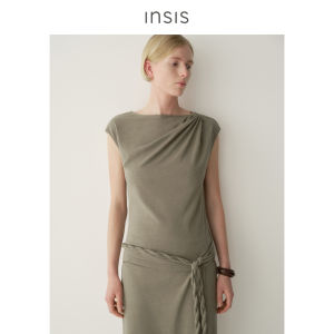INSIS FEMME | Silk Simple Literary T-Shirt