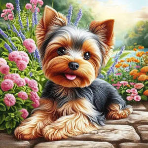 Huacan DIY Diamond Painting Dog Animal Diamond Mosaic New Collection 2025 Rhinestone Pictures