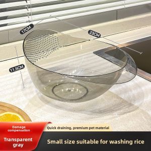 YUEJIBANNI | Multi-Function Kitchen Strainer & Fruit Washing Basin