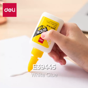 DELI Lem Cair Putih 40 ml / cepat kering melekat sangat kuat tidak beracun E39445