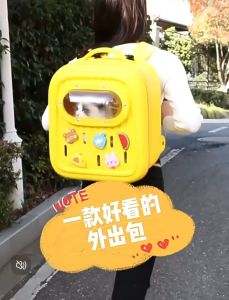 BA LÔ PHI HÀNH DA DỄ THƯƠNG DÀNH CHO THÚ CƯNG CHÓ MÈO