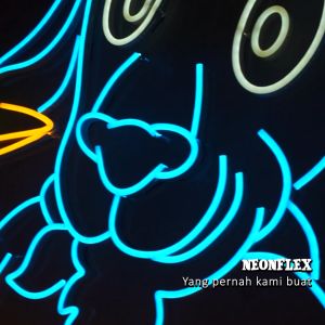 Neon Flex Design Custom Ukuran 15x70cm