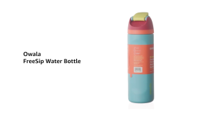 Owala FreeSip 24oz / 32oz Insulated Stainless Steel Water Bottle With Locking Push-Button Lid Multiple Color Schemes