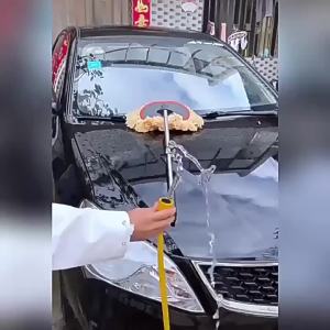 Quick Connect Water Hose Car Cleaning Brush For Small Cars