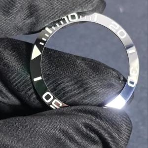GRAYSS New Super Lume BGW9 38mm Steel For 40mm SUB Alloy Watch Bezel Insert Ring Slope NH35 Diving Men Watch Part Accessories