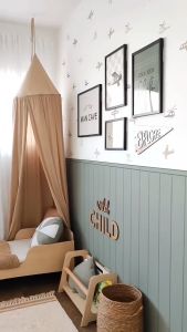 Wallpaper Aesthetic Motif Wall Batten Dekorasi Kamar Rumah