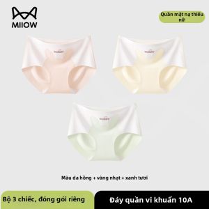 MiiOW | Quần Lót Mùa Hè Siêu Nhẹ Không Đường May Từ Sợi Kẻ