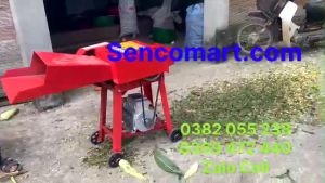 Máy băm cỏ công nghiệp lô cuốn động cơ 3kw lõi đồng