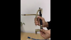 Pneumatic Grease Gun High Pressure Injector Hose Nozzle Air Manual Swivel Grease Pump Gun Automotive Heavy Duty Tools
