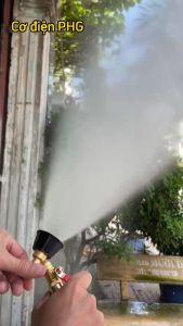 Vòi phun sương tăng áp điều chỉnh được chế độ phun siêu mịn dùng phun sương tưới cây làm mát (Béc phun sương)