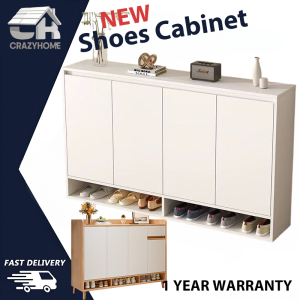 【In Stock-ships within 24H】Multi Layer Shoe Cabinet Entrance Cabinet Moisture-proof Dustproof Ventilate Living Room Storage Cabinet Shoe Rack Large Ccapacity Home Doorstep