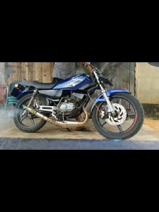 Knalpot Kolong Kobra RX King: Muffler Stainless PK Racing