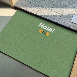Thảm Chùi Chân Chào Mừng VIKAMA Với Lời Chào Mặt Cười Được Kích Hoạt Bằng Ánh Sáng Mặt Trời Thảm Trải Sàn Chống Trượt Bằng Đất Tảo Cát Cho Nhà Bếp Gia Đình & Cửa Trước