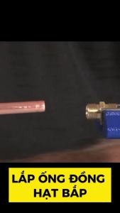 Đầu Nối Ren Ngoài Hạt Bắp Đồng Bộ Nối Hạt Bắp 1 Đầu Ren Ngoài 1 Đầu Côn Lõm Hạt Bắp NPT Nối Ống Đồng Ống PU