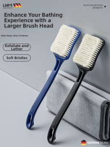 LHM | Long Handle Back Scrubber Soft Bristle