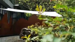 เรือของประเทศไทย ผ้าใบกลางแจ้ง สามเหลี่ยม รูปสีแดด การเข้าชม 90% สำหรับผ้าใบกรองแดด 420D ผ้าออกกันสาด บริเวณผ่านบ้าน 4 ประมาณ 60 ส่วน หรือเป็นตัวช่วยเสริมสร้างแผ่นที่มีความสมดุลมากขึ้น