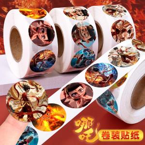 500 แผ่นสติ๊กเกอร์น่ารัก ของเล่นตัวละคร ตัวการ์ตูน ของเล่น DIY สำหรับบันทึกความคิด ปิดปาก ตัวการ์ตูน ตัวการ์ตูน