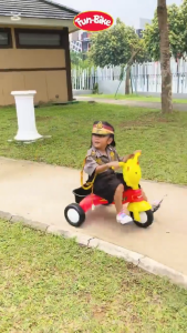 SEPEDA ANAK RODA 3 TIGA NEW FUN BIKE LION MUSIK TRICYCLE SEPEDA SHINCAN TERMURAH