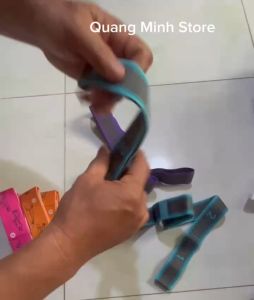 Dây đai elastic band hổ trợ tập luyện yogamở vai uốn dẻo 8 đoạn9 đoạn