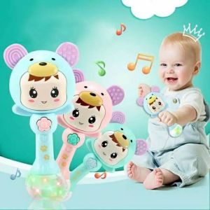 Mainan Rattle Stick Baby Krincingan Teether Musik Bayi YB31