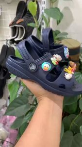 Dép quai hậu Cross cho trẻ em bé trai bé gái nữ Siêu êm HannaKids Sục Cros giày Croc Classic Kid Croc Xăng đan Sandal