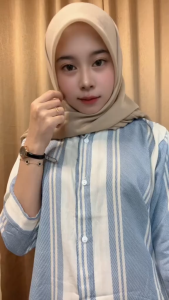 Salur Top Blouse / Kemeja Wanita Salur Rayon Oversize Ld 120 Model Terbaru 2024