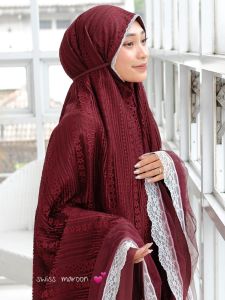 Mukena Swiss dalanova mukena couple ibu dan anak size D best seller