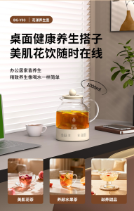 WE 3971 = 一体养生壶 All-in-one health pot ☞ 1L #Product details may vary slightly from the actual product.