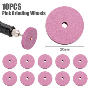 CMCP 5/10Pcs Grinding Disc 20mm Grinding Wheel Sanding Disc For Dremel Rotary Tools Power Tool Accessories