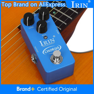IRIN | IRIN RS-23 Guitar Pedal Analog Chorus True Bypass Full Metal Shell Chorus Level/ Depth/ Rate Control Effect Pedal Guitar Part