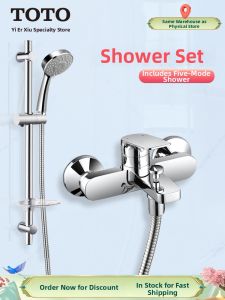 Adjustable Height Handheld Wall-mounted Shower Set