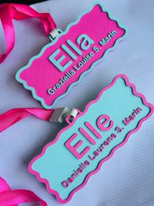 3d PRINTED NAMETAGS