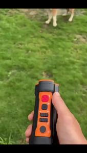 Ultrasonic Dog Repeller Ultrasonic Dog Trainer Dog Training Device Rechargeable Anti Dog Bark Deterrent Device With LED Flashlig