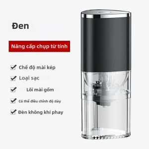 Xách Tay Điện Máy xay cà phê Loại C USB phí gốm Mài Core nhà Cà phê hạt nghiền Máy xay