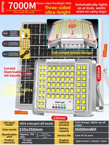 Solar Waterproof Super Bright High-Power Flood Light