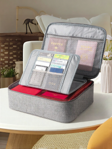 deli | Hộp Lưu Trữ Tài Liệu Chống Cháy