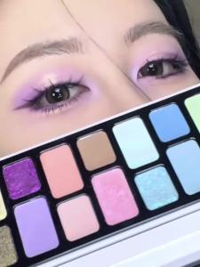 cheeryep | Bảng Màu Mắt Tông Đất Lấp Lánh 16 Màu