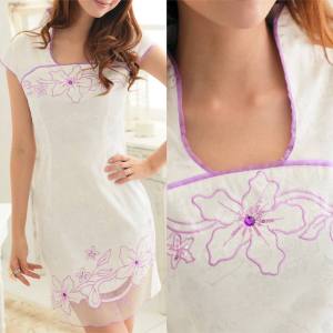 CFBOUTIQUE Premium Embossed Cheong Sam