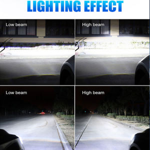 Bóng Đèn Pha LED Canbus 10 Cạnh 6000K H7 H4 H11 HB3 9005 HB4 9006 H13 9012 12V - Đèn Sương Mù Ô Tô - Phù Hợp Với Mọi Loại Xe
