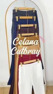 Celana Cutbray Wanita // cutbray scuba premium / Celana Scuba Hightwaist