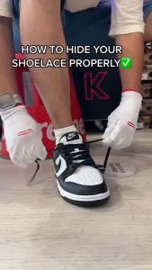 Pair Skater Design Black Shoe lace 120cm Premium Quality Cotton Shoelace Solid Color Sintas Sneakers Basketball